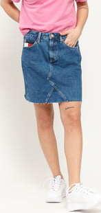 TOMMY JEANS W Short Denim Skirt save 20 mid bl rig 30