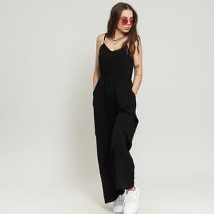 Urban Classics Ladies paghetti Dress černé