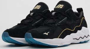 Mizuno Wave Rider 1 Premium black / black / wood ash