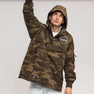 Alpha Industries NASA Anorak camo zelená