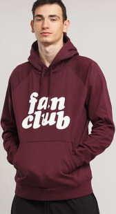 WOOD WOOD Fred Hoodie vínová