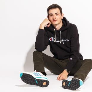 Champion Reverse Weave Hooded černá