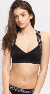 Tommy Hilfiger X Bralette C/O černé