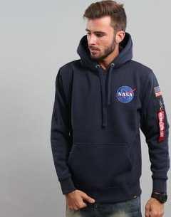 Alpha Industries Space Shuttle Hoody navy