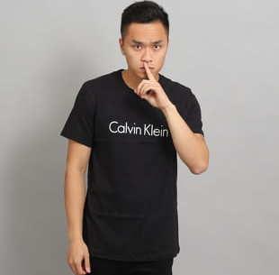 Calvin Klein Crew Neck C/O černé
