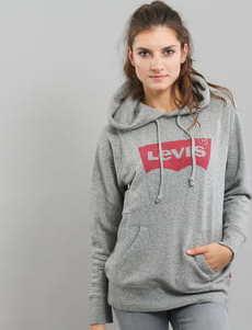 Levi's ® Graphic Sport Hoodie melange šedá