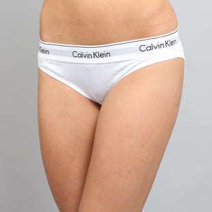 Calvin Klein Women's Bikini C/O bílé