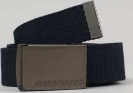 Urban Classics Canvas Belt navy