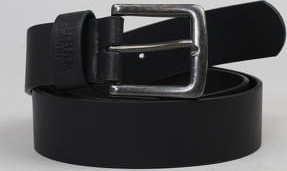 Urban Classics eather Imitation Belt černý