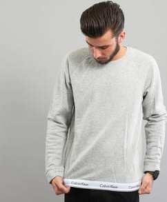 Calvin Klein Sweatshirt C/O melange šedá