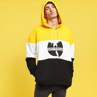 WU WEAR Block Hoody žlutá / bílá / černá