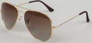 MD Sunglasses PureAv zlaté / hnědé