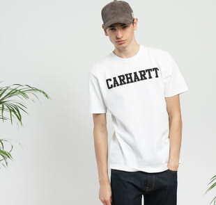 Carhartt WIP College Tee bílé