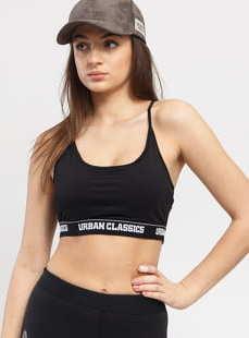Urban Classics adies Sports Bra černé