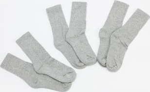 Urban Classics Sport Socks 3-Pack šedé 47-50