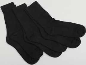 Urban Classics Sport Socks 3-Pack černé