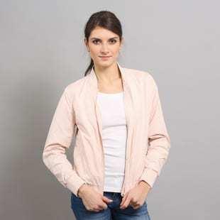 Urban Classics Ladies Light Bomber Jacket růžová