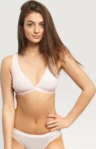 Calvin Klein Unlined Triangle světle růžové