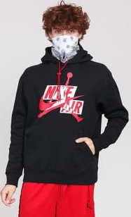Jordan M J JMC Fleece PO černá