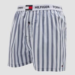 Tommy Hilfiger Woven Boxer Stripe navy / bílé
