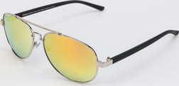Urban Classics Sunglasses Mumbo Mirror UC stříbrné / oranžové