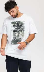 adidas Originals Camo Tongue Tee šedé