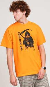 The Hundreds Hood T-Shirt oranžové