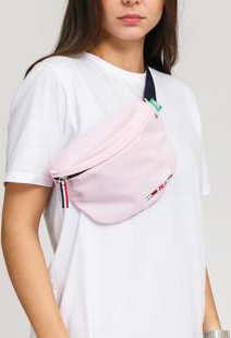 TOMMY JEANS Campus Girl Bumbag světle růžová