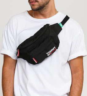 TOMMY JEANS Campus Boy Bumbag černá