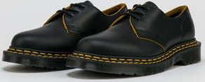 Dr. Martens 1461 DS black + yellow smooth slice