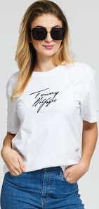 Tommy Hilfiger CN Tee SS Logo bílé