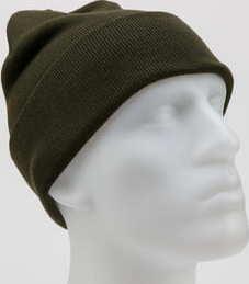 WOOD WOOD Wool Gerald Tall Beanie olivový