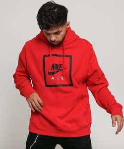 Nike M NSW PO Hoodie Nike Air červená