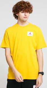 Jordan M J Flight Essentials SS Crew žluté