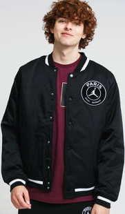 Jordan M J PSG Varsity Jacket černá