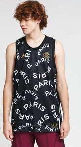 Jordan M J PSG SS Top černé / bílé