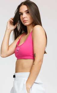 Reebok CL D Small Logo Bra růžový