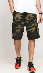 Carhartt WIP Aviation Short camo zelené 32