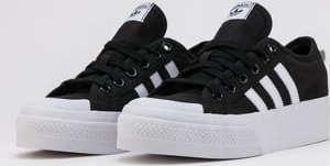 adidas Originals Nizza Platform W cblack / ftwwht / ftwwht