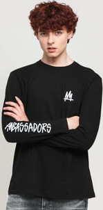 Ambassadors Longsleeve Right černé