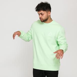 HUF Essentials TT Pullover světle zelená