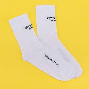 Bryland Company Logo Sock bílé 40-45