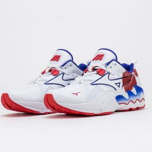 Mizuno Wave Rider 1 white / white / high risk red