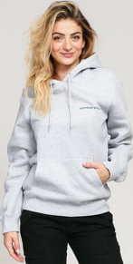 Stüssy City Spiral Hoody melange šedá