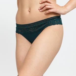 Tommy Hilfiger 3Pack Thong tmavě zelené / světle růžové / červené