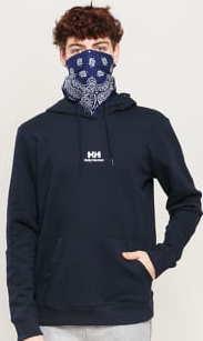 Helly Hansen YU20 Logo Hoodie navy