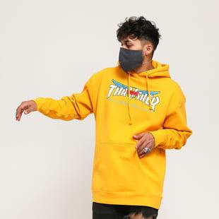 Thrasher Venture Collab Hood tmavě žlutá
