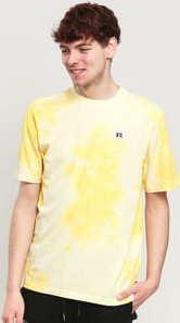 RUSSELL ATHLETIC Rock T-Shirt žluté
