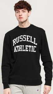 RUSSELL ATHLETIC Arch Logo Crew černá