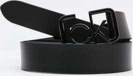 CALVIN KLEIN JEANS Signature 3cm Belt černý 95 cm